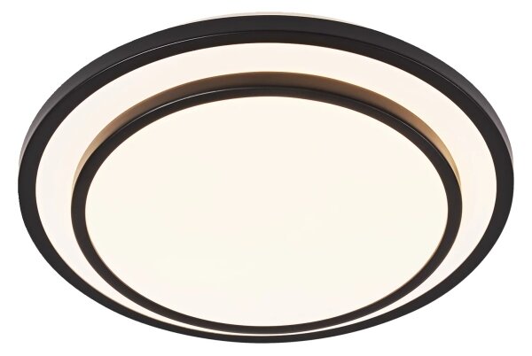 Osram - LED stropné svietidlo ORBIS BERLIN LED/16W/230V pr. 29,3 cm čierna