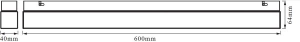 Osram - Kúpeľňové osvetlenie zrkadla SQUARE LED/14W/230V IP44 3000/4000K