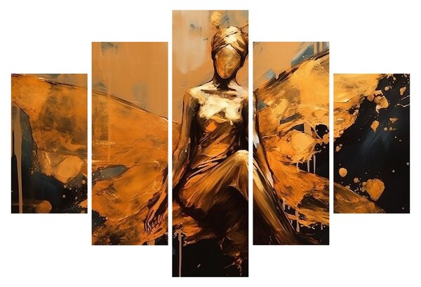 Obraz - Abstrakcia víly (150x105 cm)