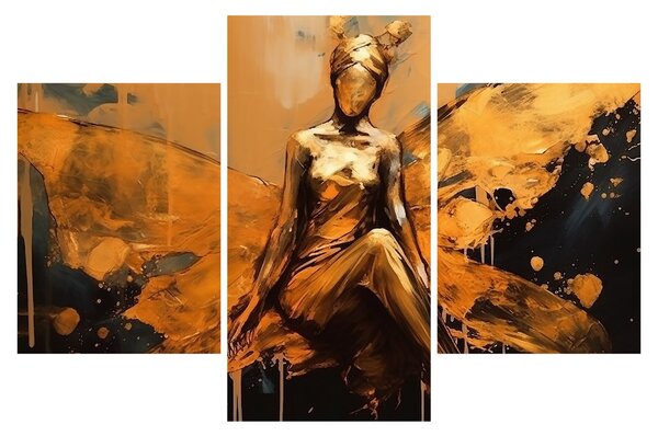Obraz - Abstrakcia víly (90x60 cm)