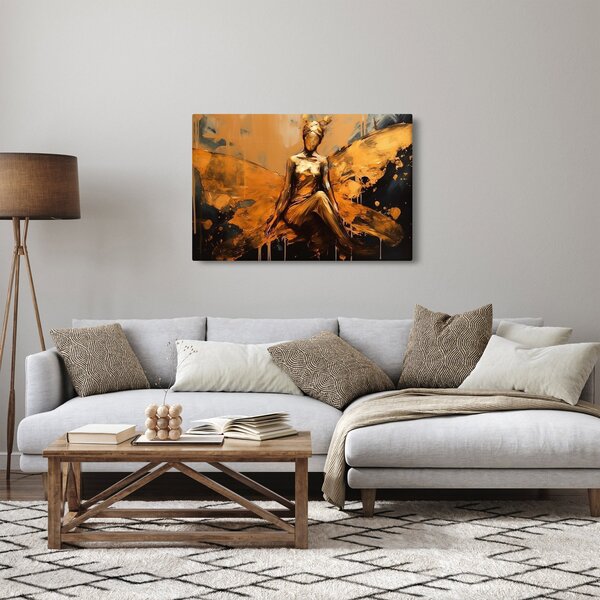 Obraz - Abstrakcia víly (90x60 cm)