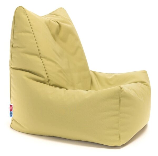 Sedací vak Solid Outdoor TiaHome - Žltá