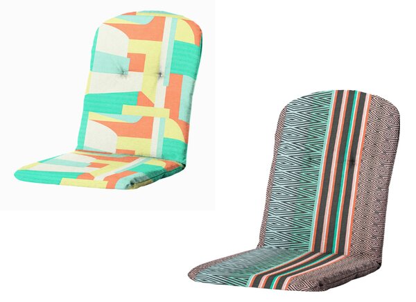 Vankúš na záhradné kreslo CUSHIO 96x45 cm - viacero variantov Farba: Modrá