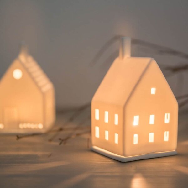Porcelánový svietnik House Magic Light