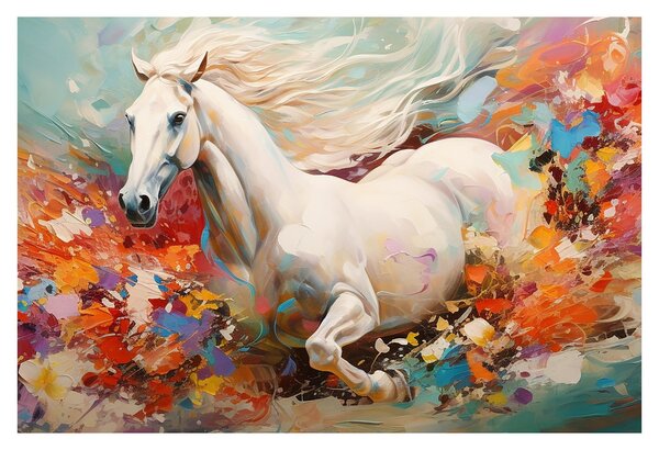 Obraz - Maľba koňa (90x60 cm)