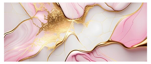 Obraz - Mramorový design (120x50 cm)
