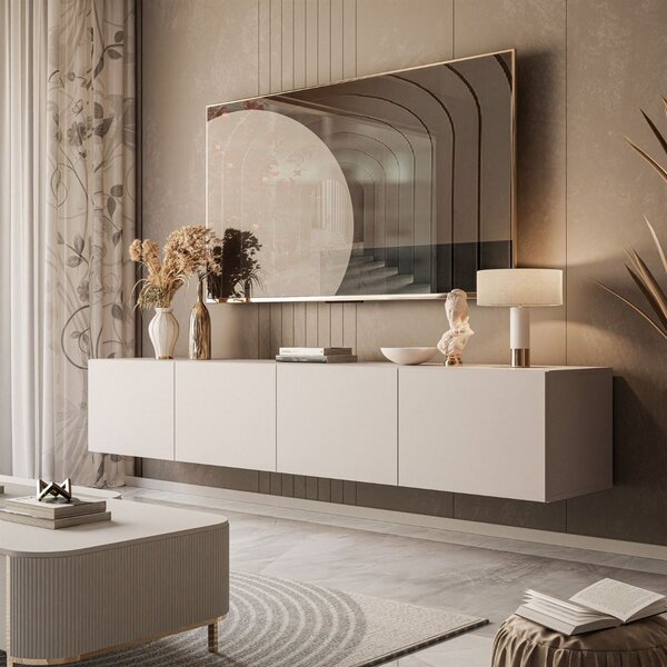 ZÁVESNÝ TV STOLÍK ELEGANTE KAŠMÍR 200 cm