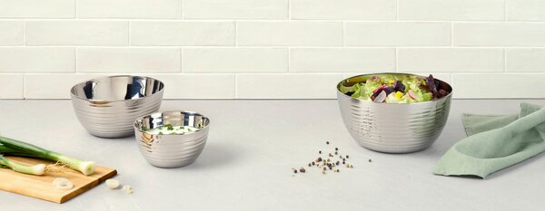 SADA MÍS, kov, 3-dielne Homeware Profession. - Misky & misy