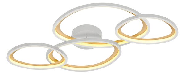 STROPNÉ LED SVIETIDLO, 103/10,5/58 cm - Interiérové svietidlá