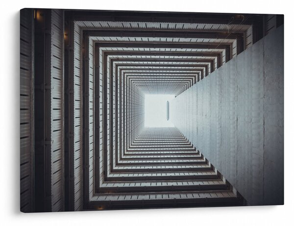 Obraz - Pohľad zvnútra budovy (70x50 cm)
