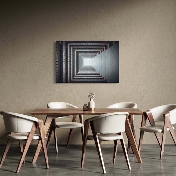 Obraz - Pohľad zvnútra budovy (90x60 cm)