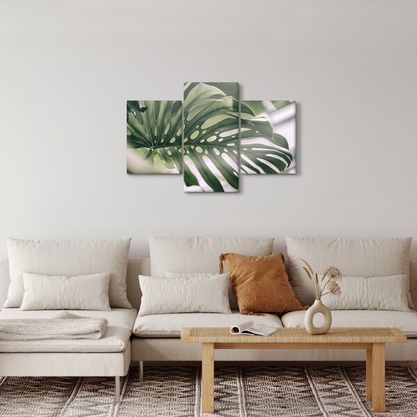 Obraz - List monštier (90x60 cm)