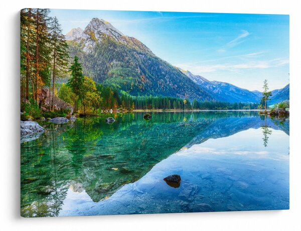Obraz - Jazero Hintersee (70x50 cm)