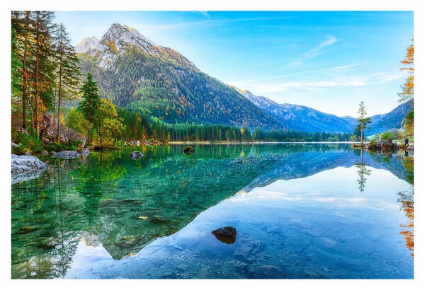 Obraz - Jazero Hintersee (90x60 cm)