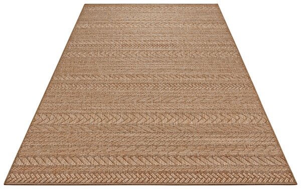 Hanse Home , Kusový koberec Forest 103995 Beige / Brown – na von aj na doma, 120x170, béžová, chodba / predsieň