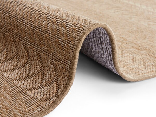 Hanse Home , Kusový koberec Forest 103995 Beige / Brown – na von aj na doma, 120x170, béžová, chodba / predsieň