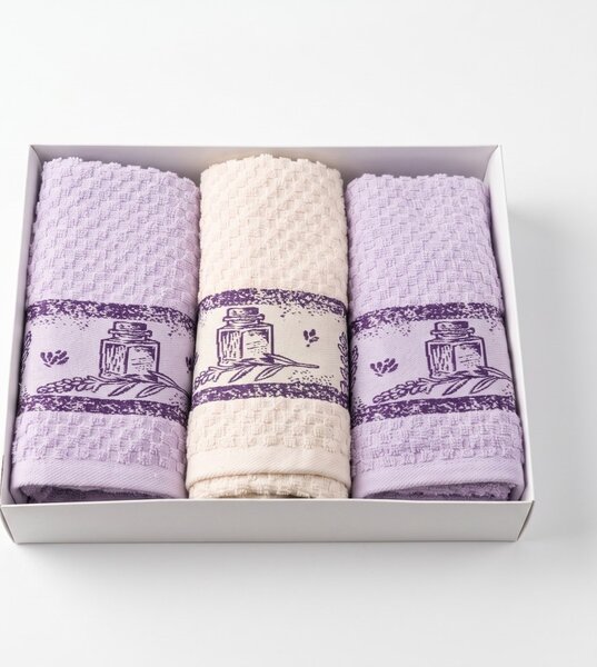 Froté utierky na riad Lavender set 3 ks