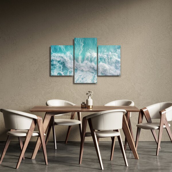 Obraz - Pohľad na vlny oceánu (90x60 cm)