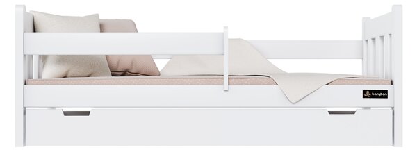 Detská masívna posteľ Maja biela + box Rozmer: 160x80