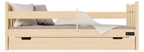 Detská masívna posteľ Maja borovica + box Rozmer: 160x80