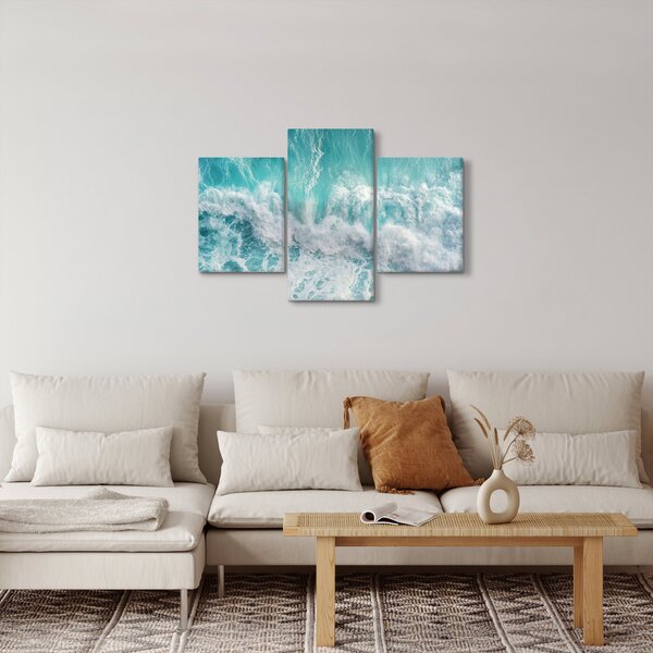 Obraz - Pohľad na vlny oceánu (90x60 cm)