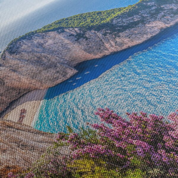 Obraz - Pláž Navagio, Grécko (150x105 cm)