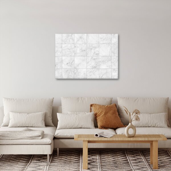 Obraz - Mramorové dlaždice (70x50 cm)