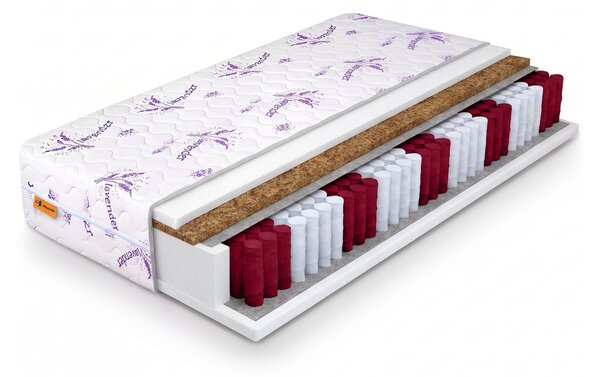 Wilsondo Taštičkový matrac s kokosom Dax 90x200x24 - poťah Lavender