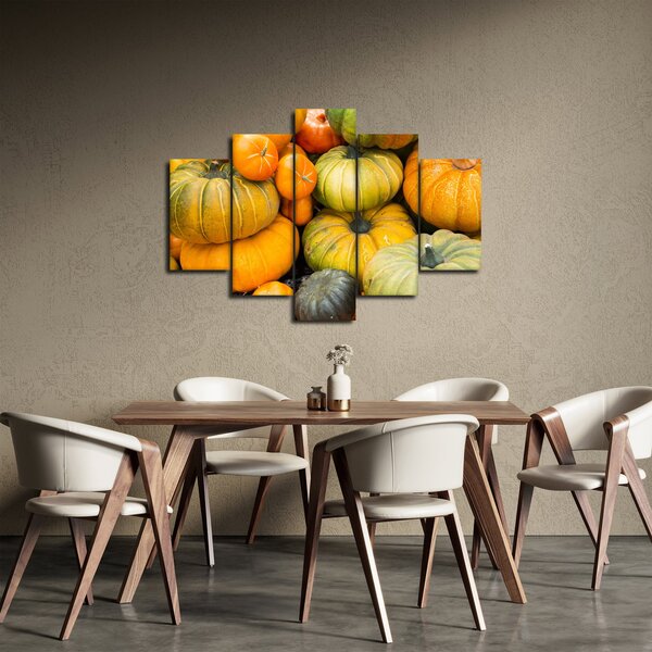 Obraz - Jesenná tekvica (150x105 cm)