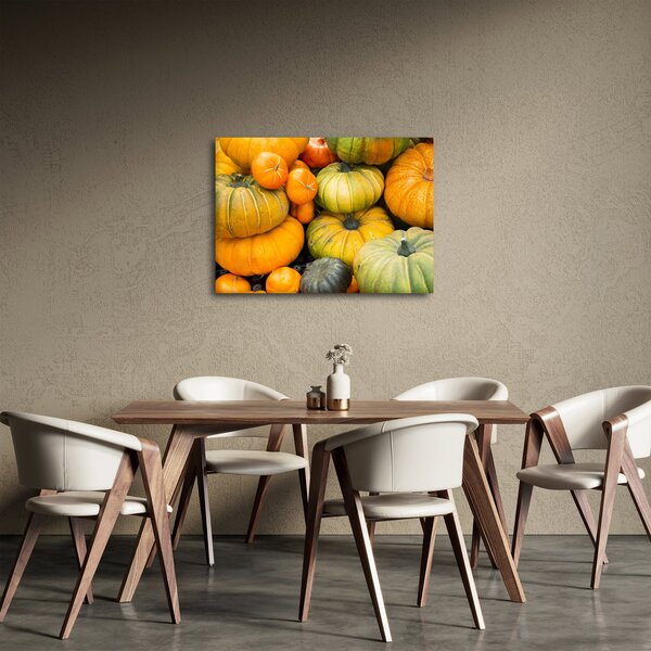 Obraz - Jesenná tekvica (70x50 cm)
