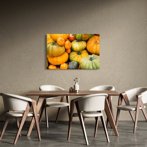 Obraz - Jesenná tekvica (90x60 cm)