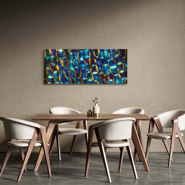 Obraz - Bunková stena (120x50 cm)