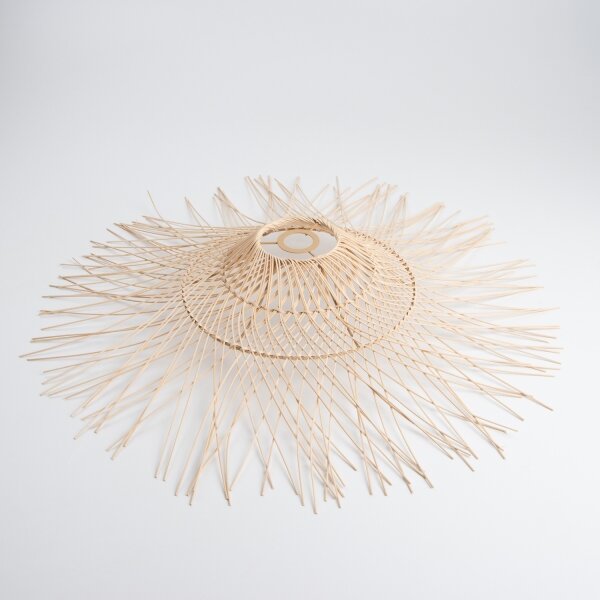 Brilagi - LED prisadený luster CERIA BOHO 1xE27/40W/230V pr. 70 cm bambus/dub