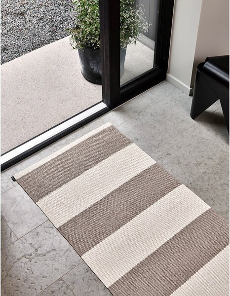 Béžovo-krémový vnútorný a vonkajší koberec 140x180 cm Bob Mud Vanilla – Pappelina