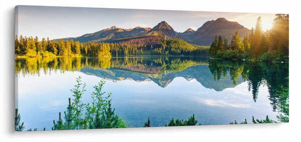 Obraz - Jazero (120x50 cm)