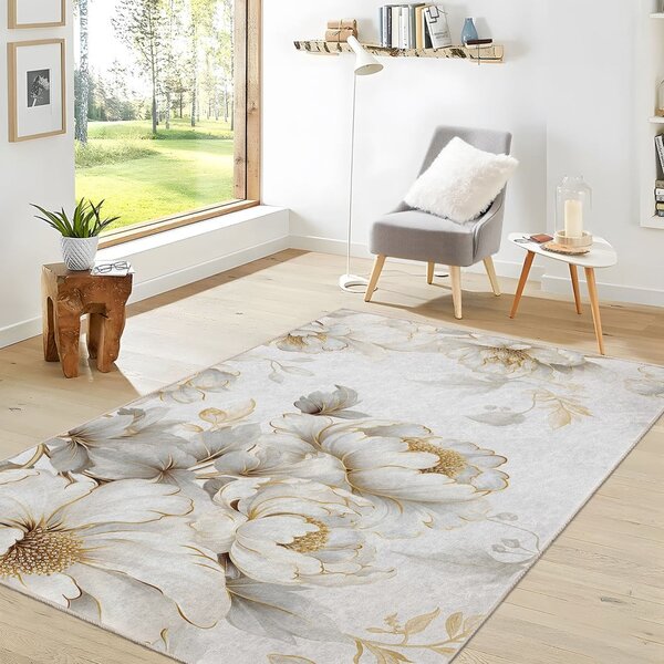 Krémový prateľný behúň 80x200 cm Soft and Gentle – Mila Home