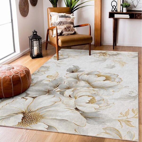 Krémový prateľný behúň 80x200 cm Soft and Gentle – Mila Home
