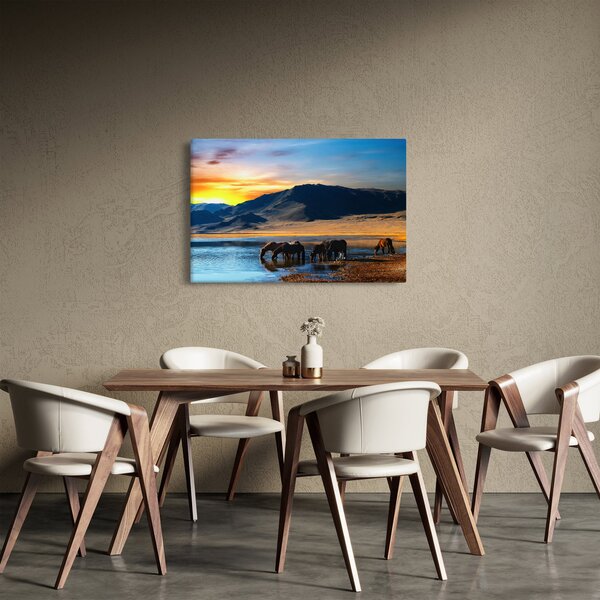 Obraz - Napájadlo (90x60 cm)
