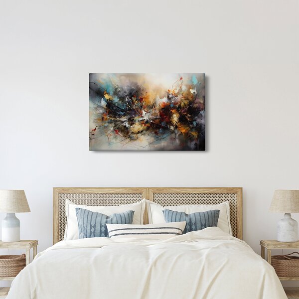 Obraz - Abstraktná grafika (90x60 cm)