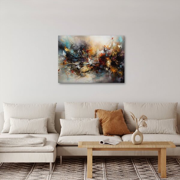 Obraz - Abstraktná grafika (70x50 cm)