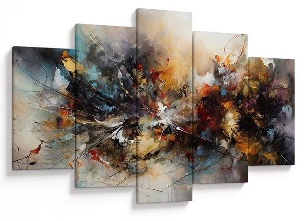 Obraz - Abstraktná grafika (150x105 cm)