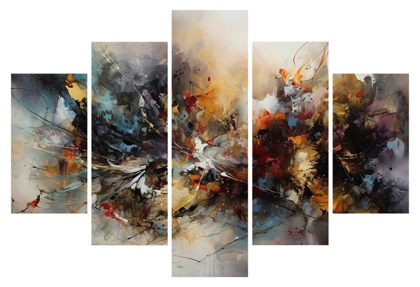 Obraz - Abstraktná grafika (150x105 cm)
