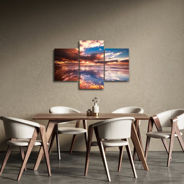Obraz - Večerná pláž (90x60 cm)