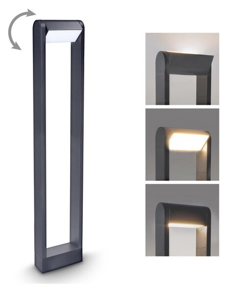 Brilagi - LED Vonkajšia lampa CROTONE LED/7W/230V antracit IP54 80 cm