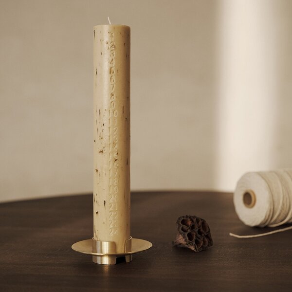 Svietnik Block, Black Brass – Ferm Living