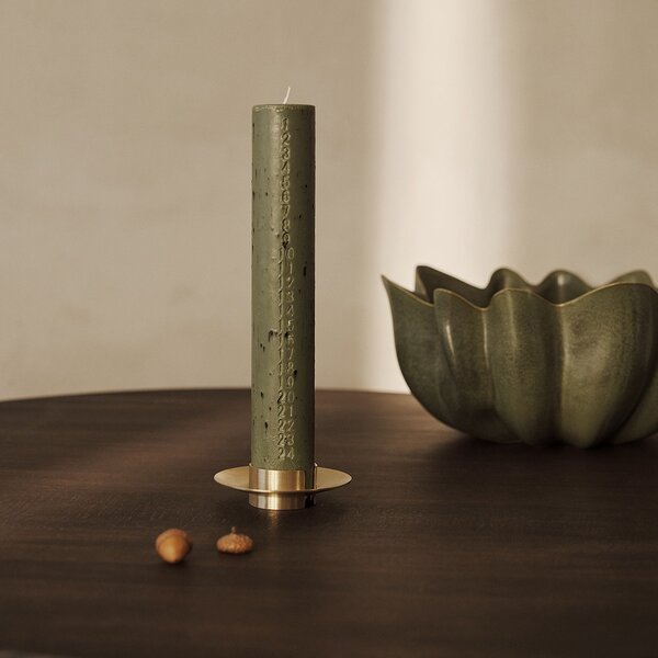 Svietnik Block, Black Brass – Ferm Living
