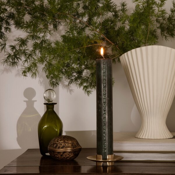 Svietnik Block, Black Brass – Ferm Living