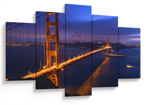 Obraz - Golden Gate Bridge (150x105 cm)