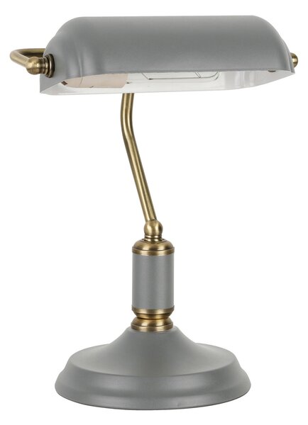 STOLNÁ LAMPA, E27, 37/26,5/18 cm Novel - Interiérové svietidlá