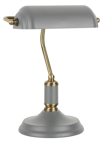 STOLNÁ LAMPA, E27, 37/26,5/18 cm Novel - Interiérové svietidlá